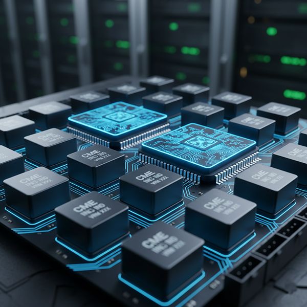 High-current VRM inductors used in GPU and CPU power stages for AI servers